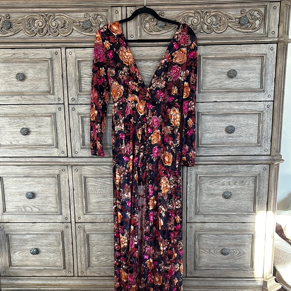Floral Long Sleeve romper